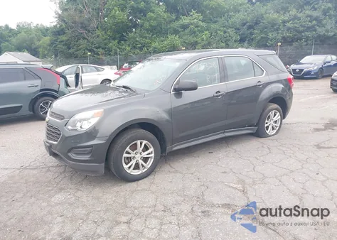 2017 Chevrolet Equinox Ls из США, поврежденный, VIN 2GNFLEEK1H6263973